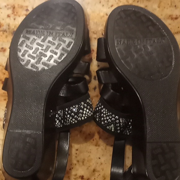 Contesa Italian made Wedge Sandle NWOT - Picture 3 of 6